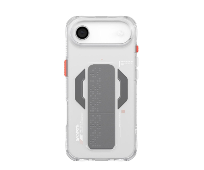 Etui do telefonów Skinarma Haxa Mag-charge + grip stand do iPhone 17 Air clear